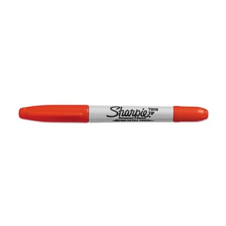 Dymo Red Permanent Marker, Fine Tip 32002